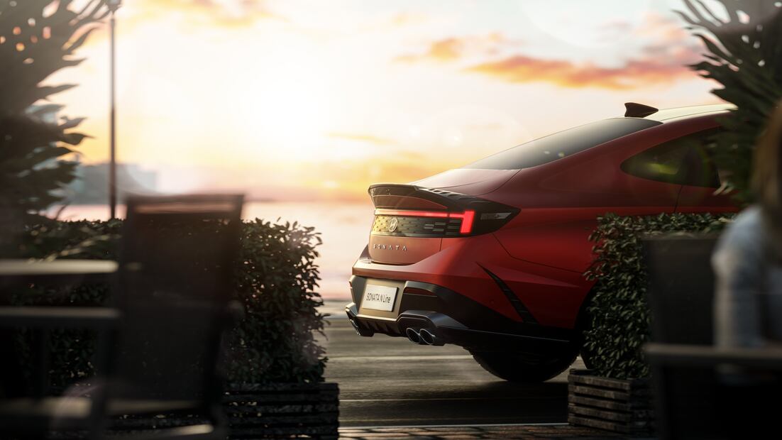 El rediseño del Hyundai Sonata muestra un lado más deportivo.