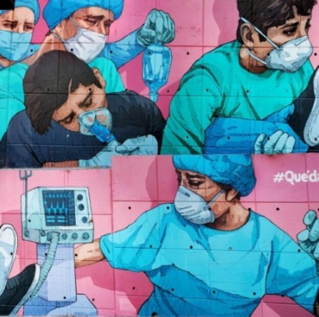 Mexican healthcare workers inspire artists in Guerrero