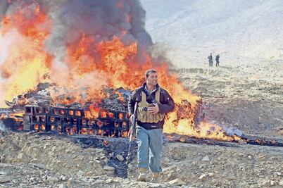 Chiapas incinera más de dos toneladas de droga; FGR y fuerzas federales encabezan operativo