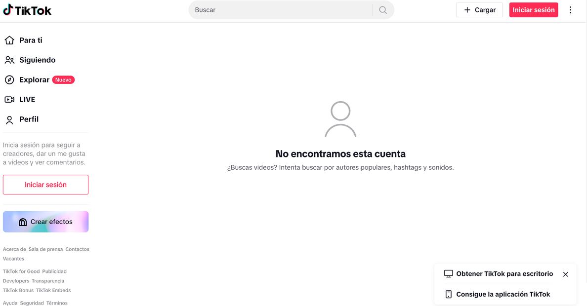 cuenta TikTok comediante Lino Vargas