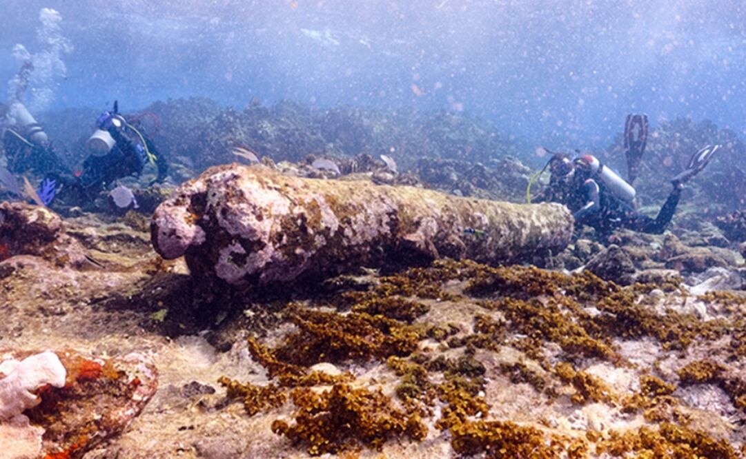 The shipwreck was named after Manuel Polanco, the fisherman who first spotted it -Photo: Taken from INAH's website