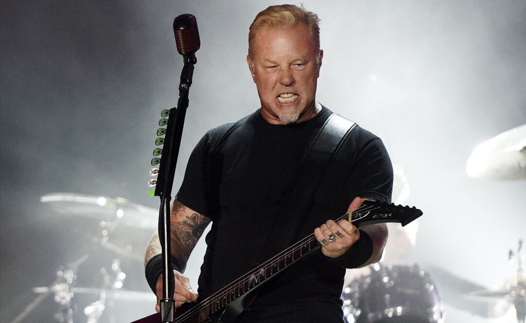 James Hetfield. Foto: Archivo 