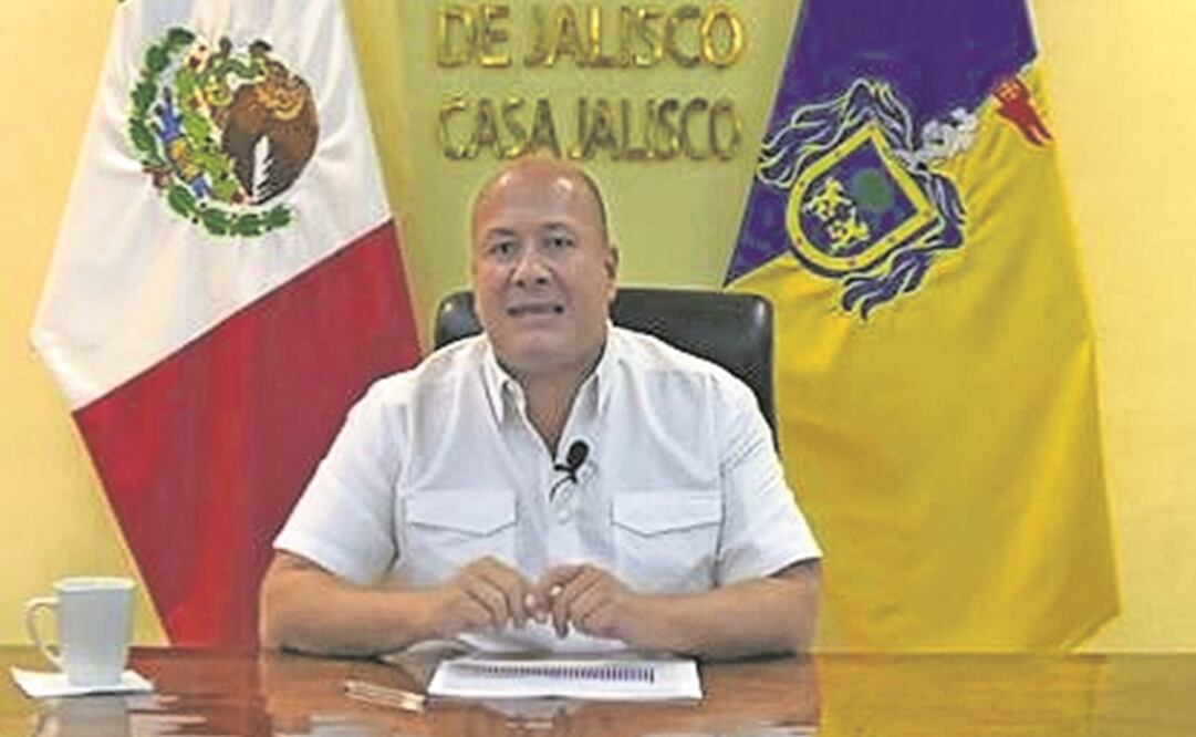 El gobernador Enrique Alfaro Ramírez ofreció los avances en materia de seguridad en el estado de Jalisco. Foto: Especial.