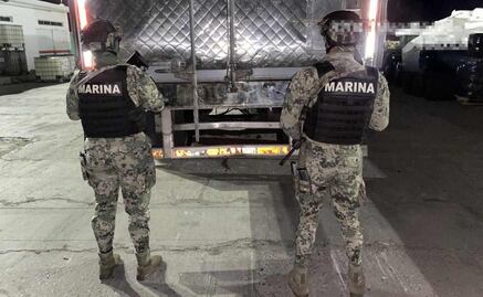 Aseguran más de 600 kilos de metanfetamina en Sinaloa; estaban ocultas en un doble fondo de un tractocamión