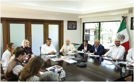 Américo Villarreal presenta 14 proyectos estratégicos a director de la empresa NADBank, incluido el Plan Hídrico Golfo Norte