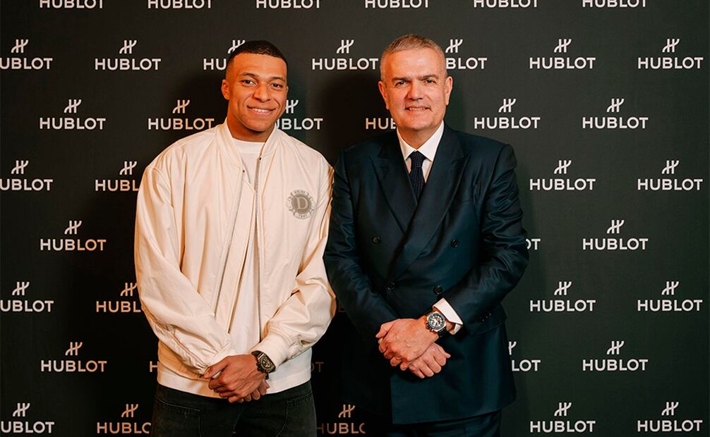 Kylian Mbappe y Ricardo Guadalupe. Foto: Especial