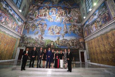 Llega réplica de Capilla Sixtina a Reynosa