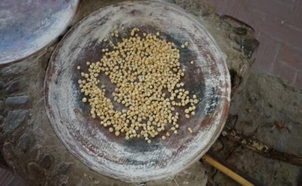 Conoce la segueza, el mole de maíz