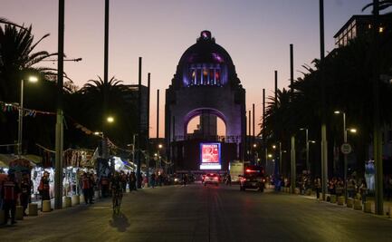 Con pelucas moradas y pancartas, fans de Shakira toman el Monumento de la Revolución; crece la expectativa por concierto