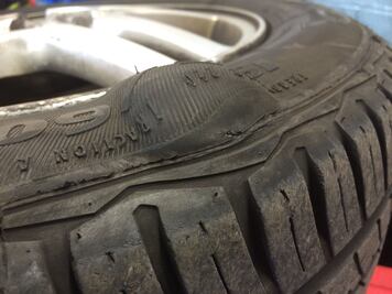 Por este motivo no debes seccionar una llanta