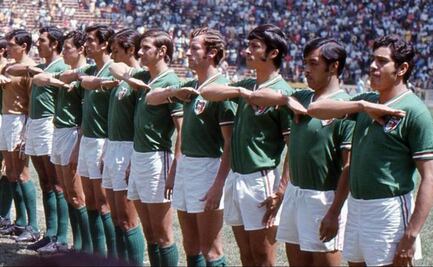 Esta fue la Selección Mexicana en el Mundial de 1970