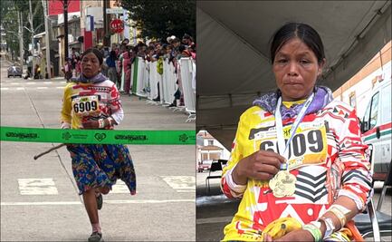 Candelaria Rivas, sin experiencia; gana los 63K del Ultramaratón en Guachochi