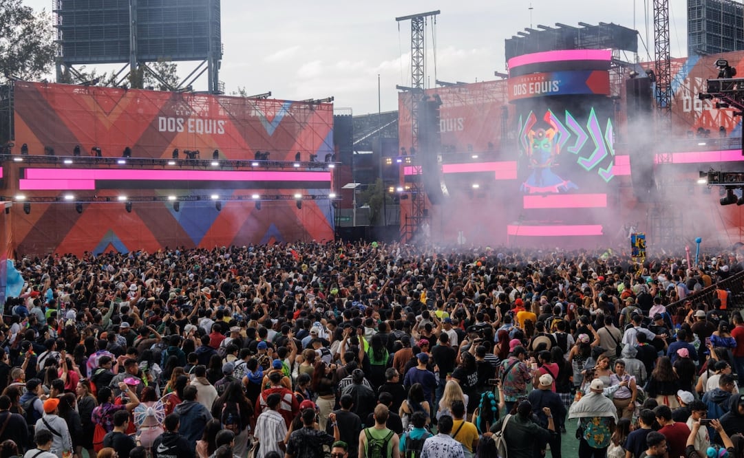 Segundo día del festival EDC. Foto: de 
Yaretzy M. Osnaya EL UNIVERSAL