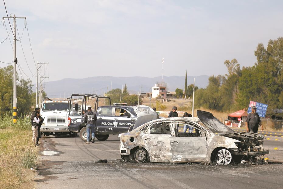 La disputa entre los cárteles Santa Rosa de Lima y Jalisco Nueva Generación ha mantenido a Guanuajuato como el estado más violento, según reportan autoridades. Foto: ARCHIVO EL UNIVERSAL