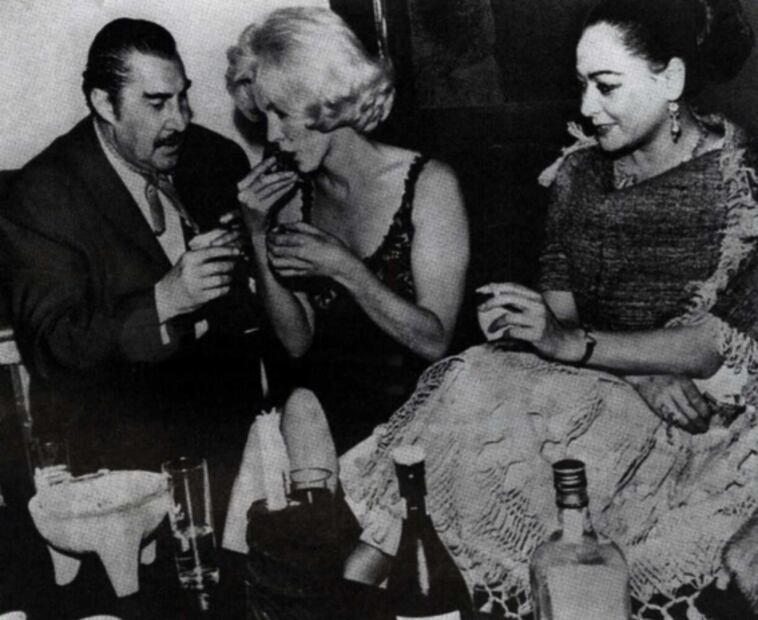 La polémica foto de Marilyn en México 