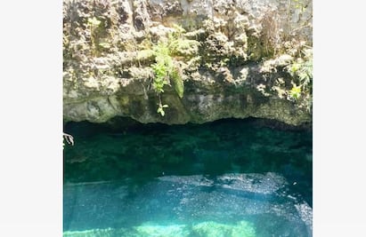 Querían piscina y familia termina con cenote en el patio de su casa en Hunucmá, Yucatán