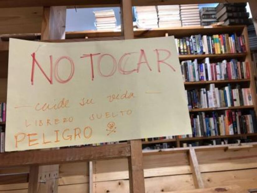 La librería que se abarrotó tras el sismo