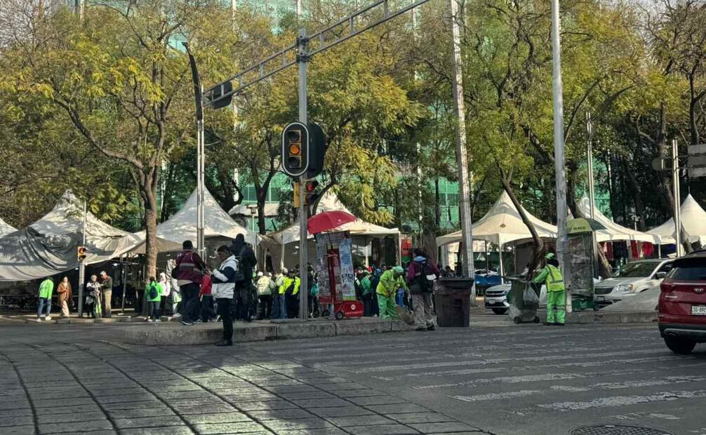 Los manifestantes expresaron que, con la derogación del programa se pierden empleos (07/01/2025). Foto: Especial