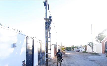 Desmantelan 41 cámaras de videovigilancia clandestinas en Navolato, Sinaloa; el Ejército y la Policía retiran equipos ilegales