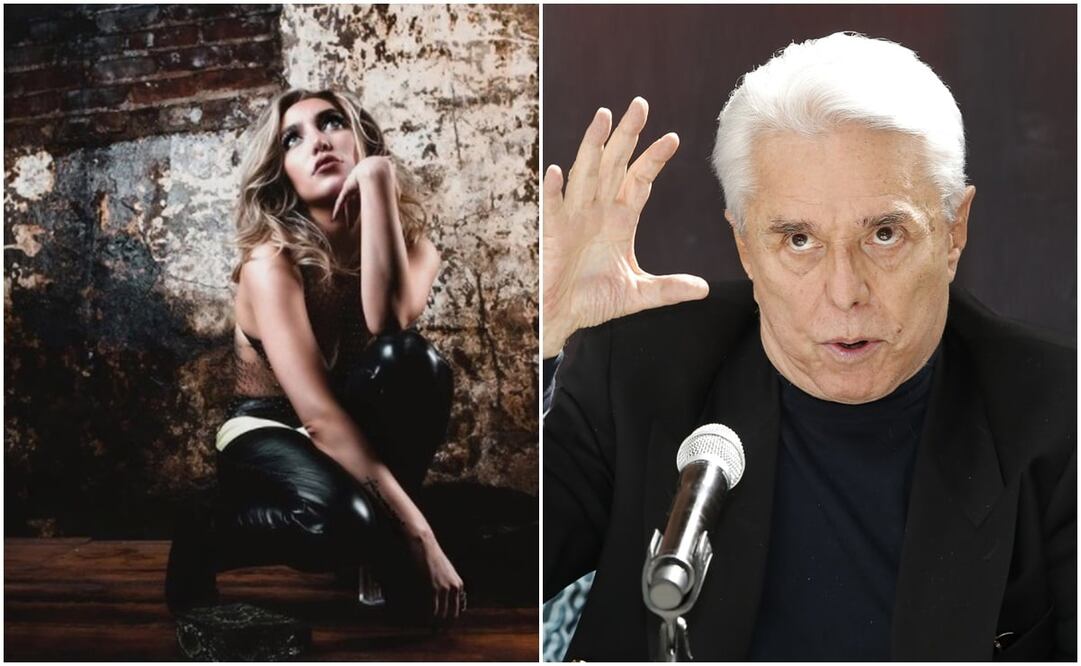 Frida Sofía y Enrique Guzmán. Fotos: Captura INstagram y Archivo