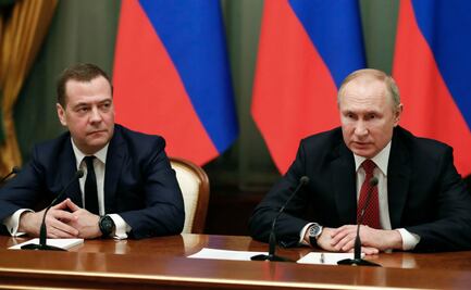 Renuncia el gobierno ruso tras anuncio de reformas de Vladimir Putin