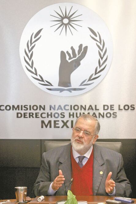 Responsabilidad. José Luis Soberanes consideró que el Senado debió ser más cuidadoso en la elección de Rosario Piedra. ARCHIVO EL UNIVERSAL