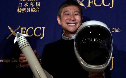 Multimillonario japonés busca mujer que lo siga hasta la Luna