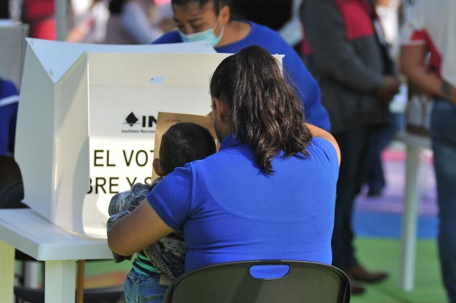 Votación en penales del Edomex. FOTO: Especial/ EL UNIVERSAL/