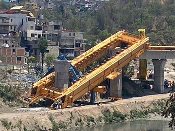 ¿Cuántos incidentes se han suscitado en la construcción del Tren Interurbano México- Toluca en el tramo Ciudad de México?