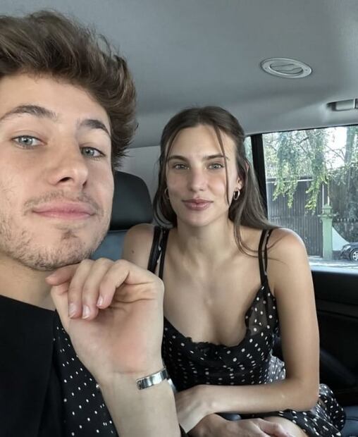 El vestido transparente de Macarena Achaga, novia de Juanpa Zurita