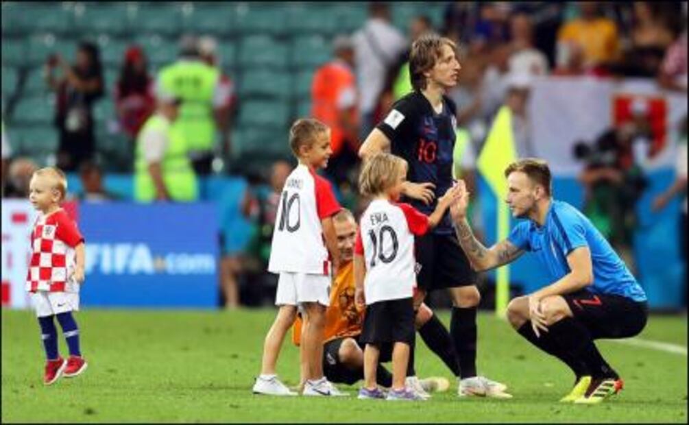 Modric y Mandzukic, de refugiados a figuras del Mundial