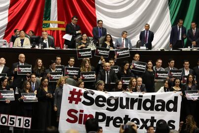 Reclaman a Alfonso Durazo por no usar la fuerza contra delincuencia