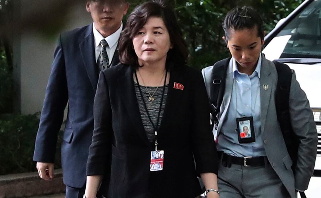 Choe Son Hui, viceministra de Relaciones Exteriores norcoreana. Foto: AP