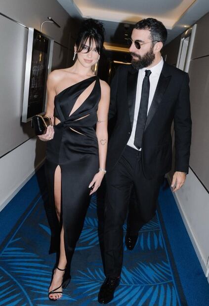 Dua Lipa llama "amorcito" a Romain Gavras. Foto: Instagram Dua Lipa.