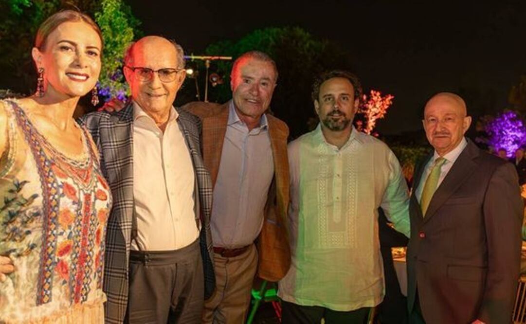 Carlos Salinas de Gortari asistió a la fiesta de Juan Antonio Pérez Simón en España. Foto: El Confidencial.