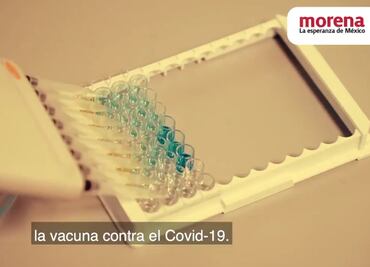 INE declara improcedente retirar en radio spot de Morena sobre la vacuna de Covid-19