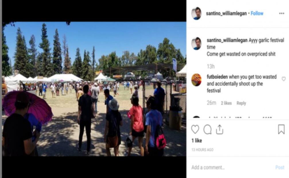 Lo que sabemos del tirador del Festival del Ajo en Gilroy