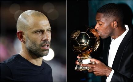 Javier Mascherano felicita a Dembélé por el Balón de Oro:"Se notaba que era un jugador diferente"