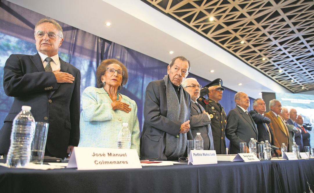 Porfirio Muñoz Ledo destacó los logros en materia de política exterior del expresidente Luis Echeverría Álvarez. Foto: Germán Espinosa / EL UNIVERSAL