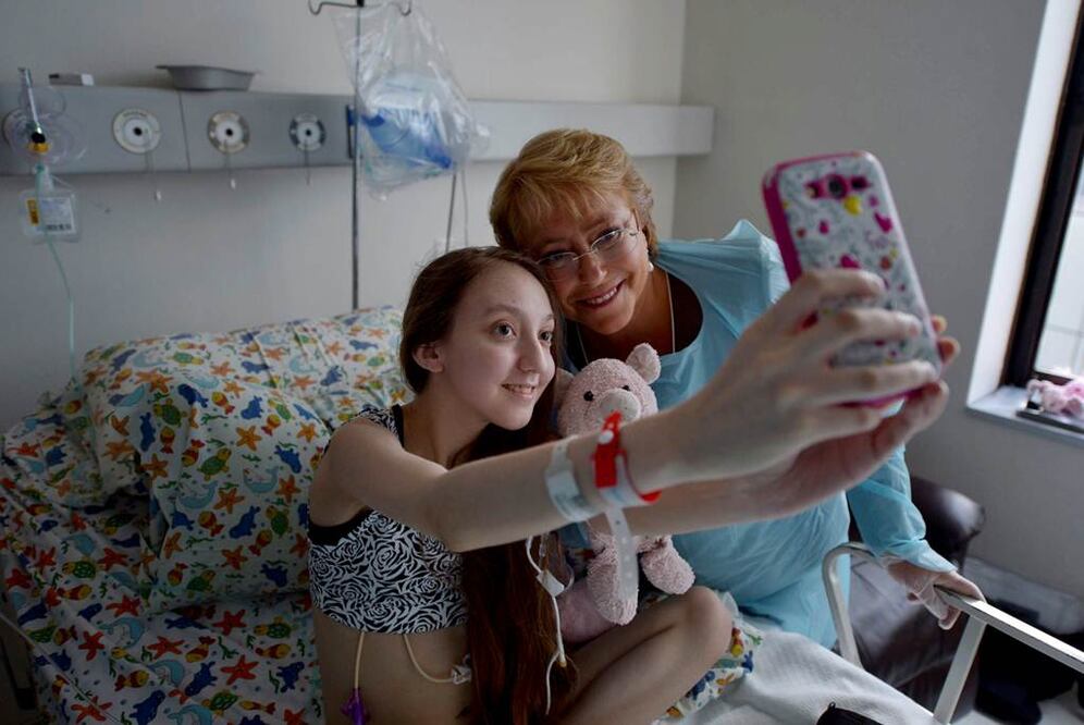 "Estoy cansada de vivir con esta enfermedad y ella (la presidenta) me puede autorizar la inyección para quedarme dormida para siempre", fue el desesperado llamado de la menor