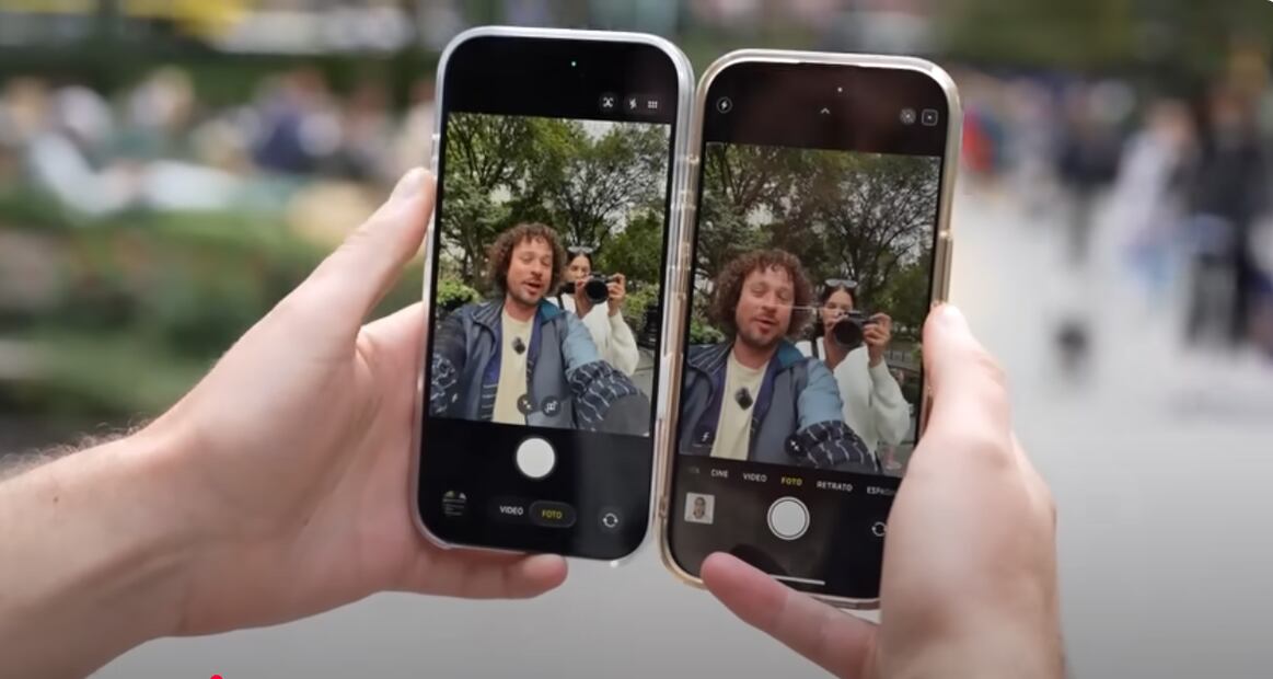 En su video de reseña, el creador de contenido habla sobre las nuevas funciones del iPhone 17 Pro y lo compara con la versión anterior. Foto: YouTube Luisito Comunica