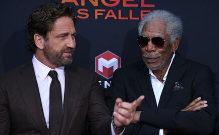 A Gerard Butler le gustaría que Morgan Freeman fuera presidente de EU