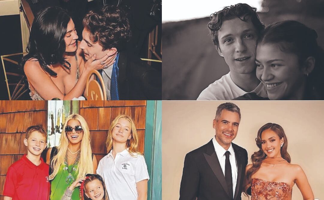 Rompimientos y compromisos de las celebridades en 2025. Fotos de Instagram