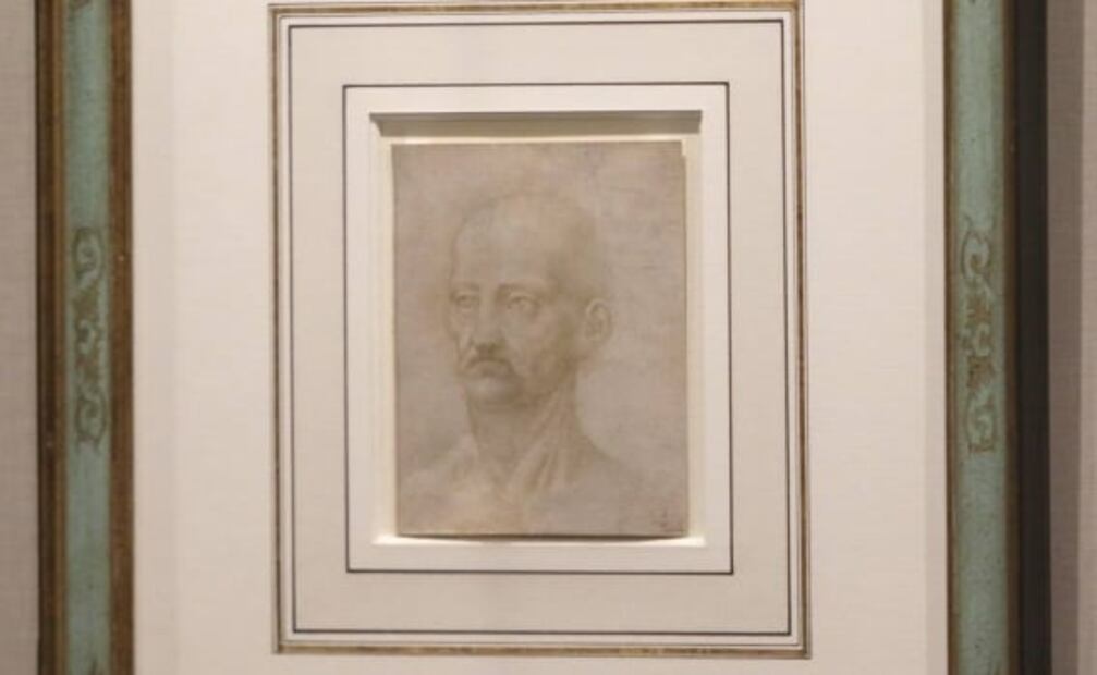 Boceto de un mural perdido de Leonardo da Vinci, en exposición en Polanco