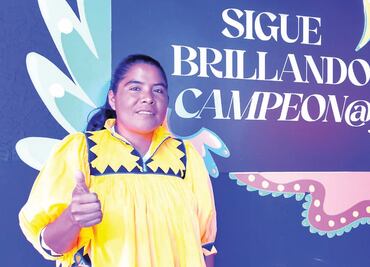 Lorena Ramírez toma impulso del apoyo de sus fanáticos para triunfar