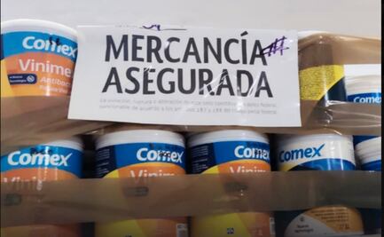 IMPI asegura más de mil productos Comex por presunta venta indebida en Mérida; mercancía supera los 293 mil pesos