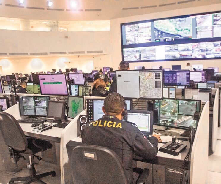 El centro de Comando y Control (C2) operaba al servicio del crimen organizado. Foto: CUARTOSCURO