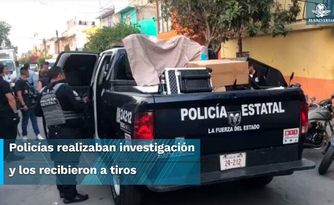 Se arma balacera en call center que era utilizado para extorsionar, hay un herdio y 20 detenidos