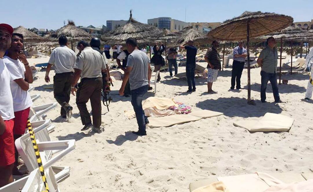 El atentado en una playa tunecina dejó 38 muertos (Foto: Xinhua)