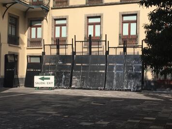 Desalojarán Palacio Nacional por marcha del 2 de octubre